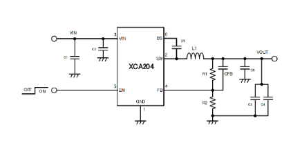XCA204A0K1MRѹDC-DCԴTOREX