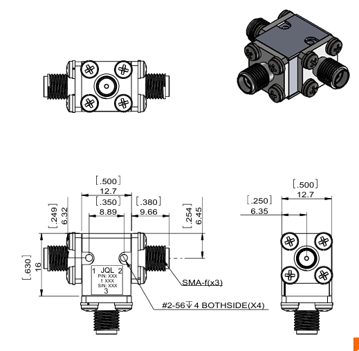 JCC12K0T18K0S1R Ku����ͬ�ỷ����12-18GHz JQL Technologies
