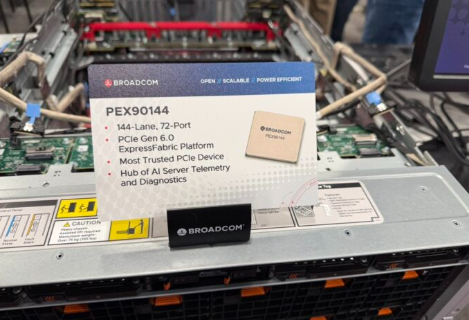 Broadcom PEX90144|144ͨ��PCIe 6.0���ٽ���оƬ��������AI����������HPC�ĺ��Ļ�������