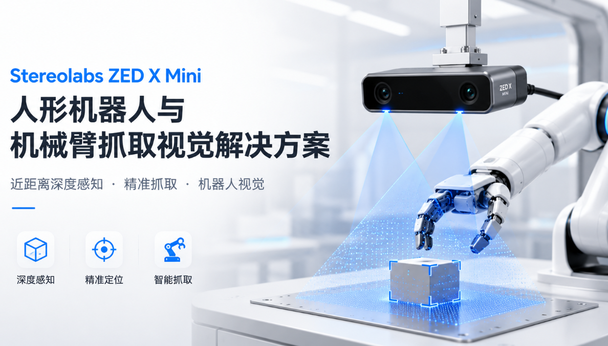 Stereolabs ZED X Mini�����λ��������е��ץȡ�Ӿ��������